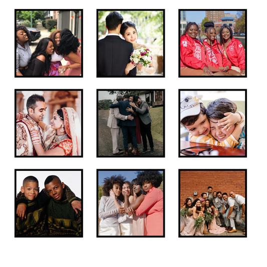 Custom Photo Magnet - 9 Pack